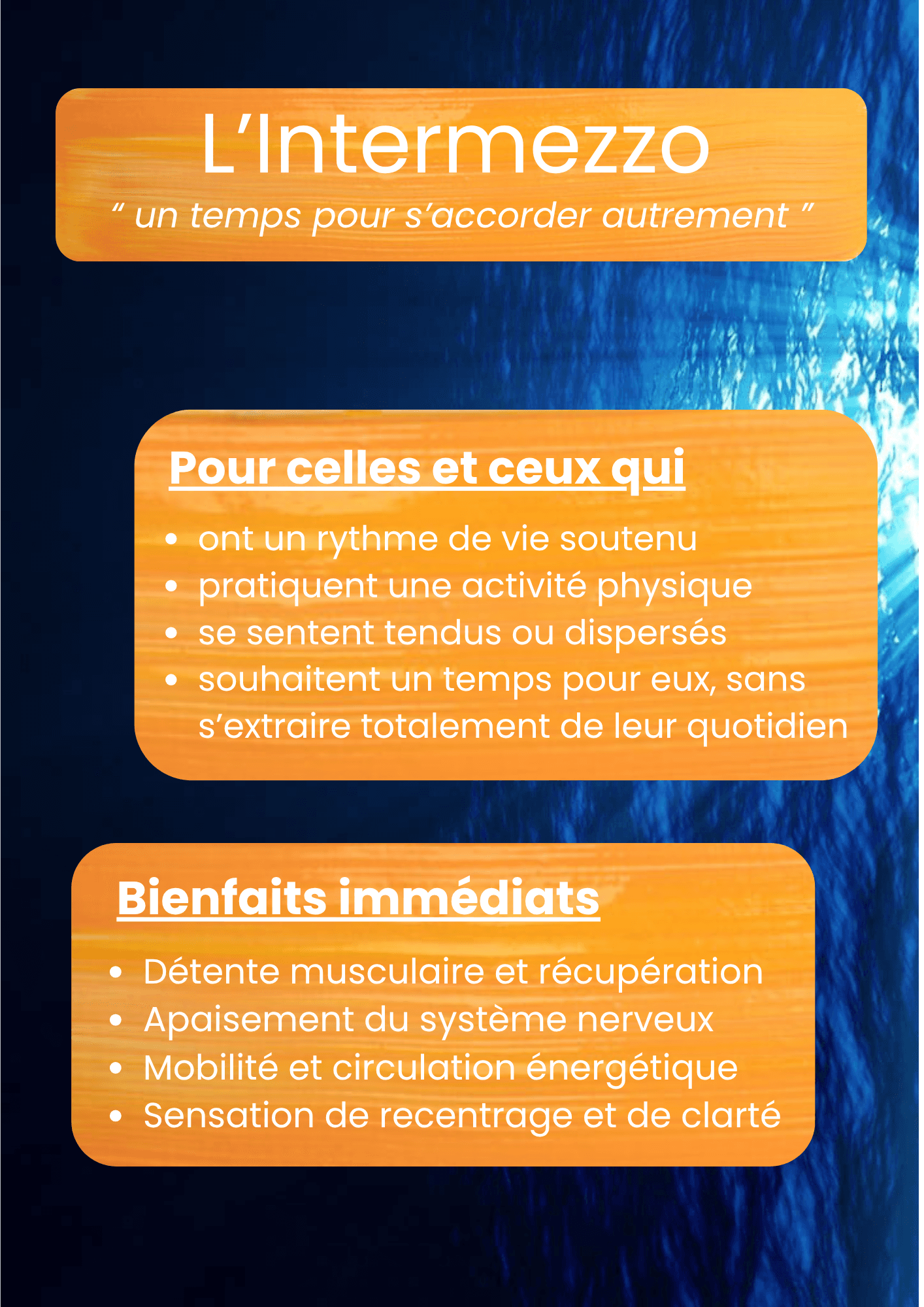 L'Intermezzo – la parenthèse qui change le reste de la journée.